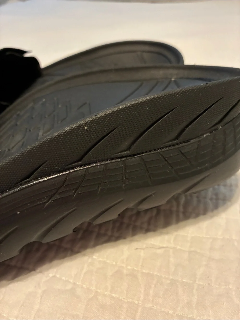 Vionic Men's Black Slide Sandals with Adjustable Strap NWT 7.5 M 9 W